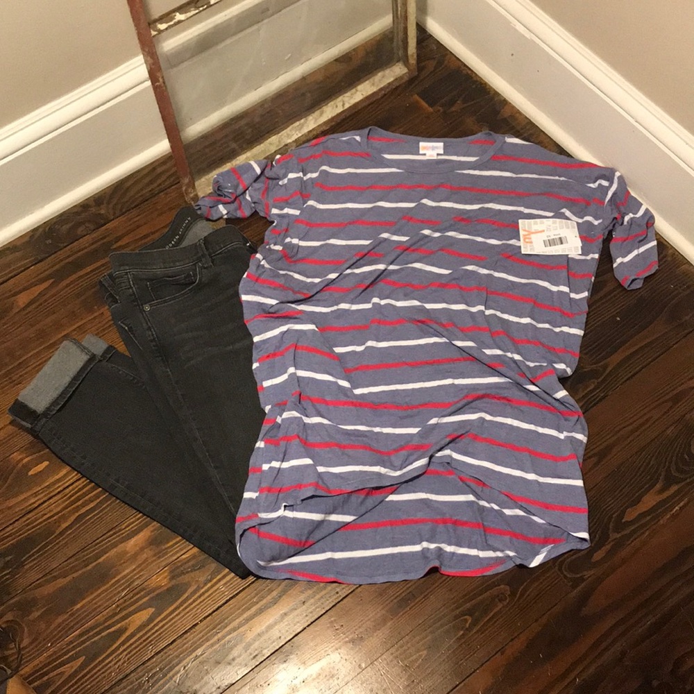 LulaRoe Striped Shirt